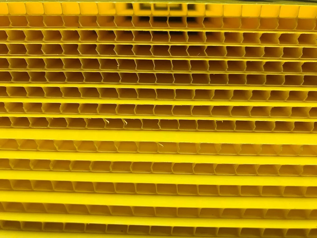 Yellow Ship , Pack 5 Metal 24" (COMING Corrugated X Sign Not & Included, Sign 4Mm, Post ***Sign Sign SOON 6” Plastic COMING Pre-Printed Sides Board D 4Mm, Same Yellow SOON) Double Sign