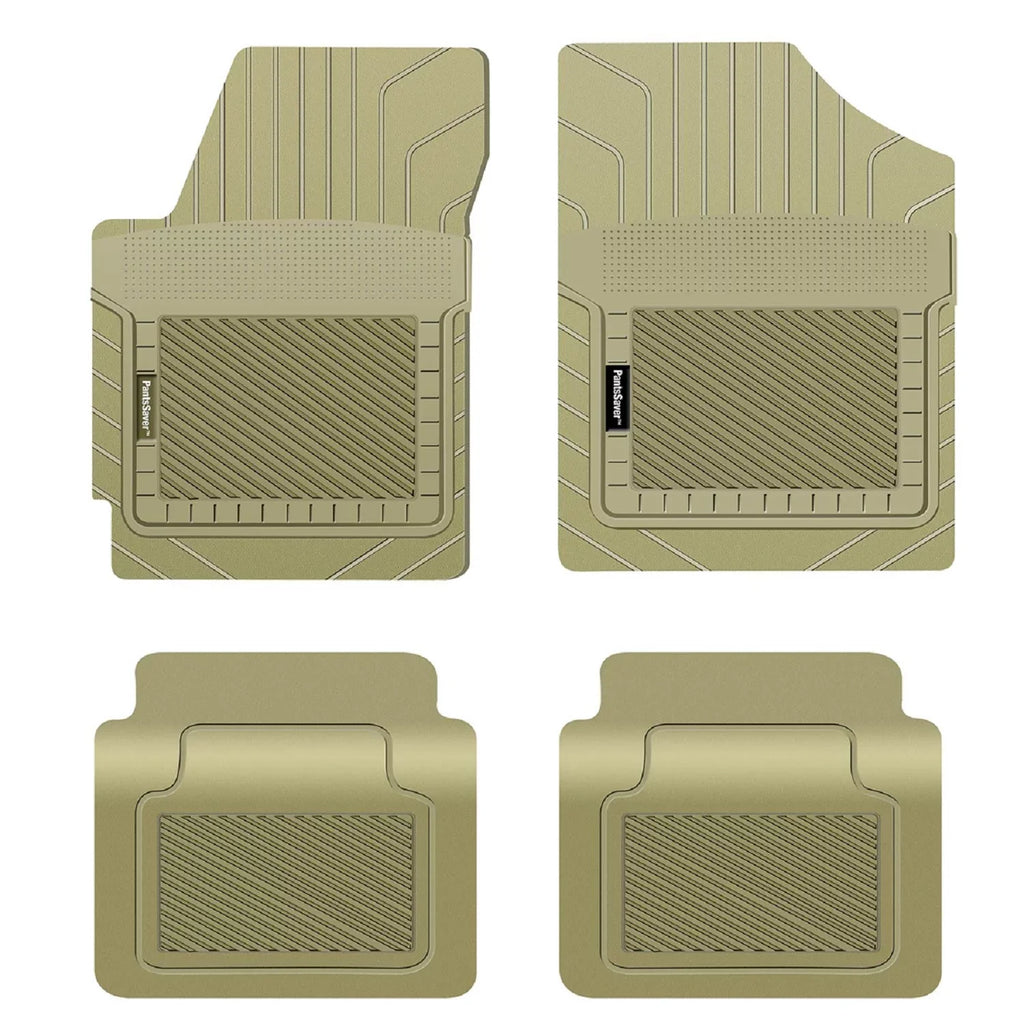 Floor G80 Protection Custom All Genesis 2021-2023 (Beige) climate Piece -4 Mats Fit for PantsSaver Set