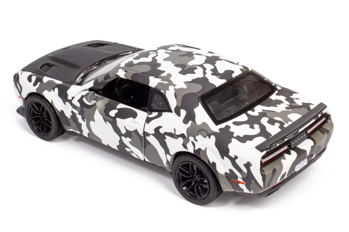 SRT All Challenger Camo Toys 1/24 Model Car Exclusive Hellcat 2018 Widebody Motormax Diecast by Camouflage Dodge 79350 Star