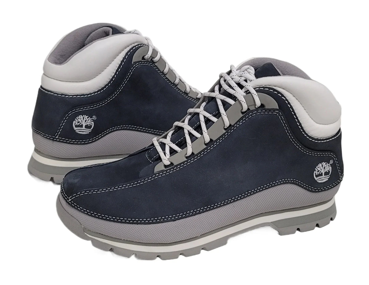 Timberland Nubuck M Medium Navy Women 9.5 dimension Dub 85344 US Euro Boot