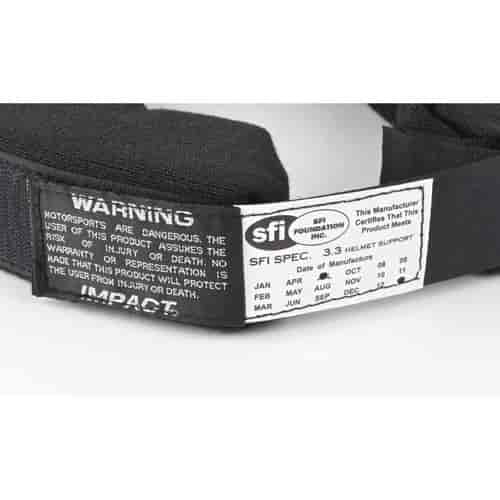 Integra 74500010 Shocks - Helmet Black Support