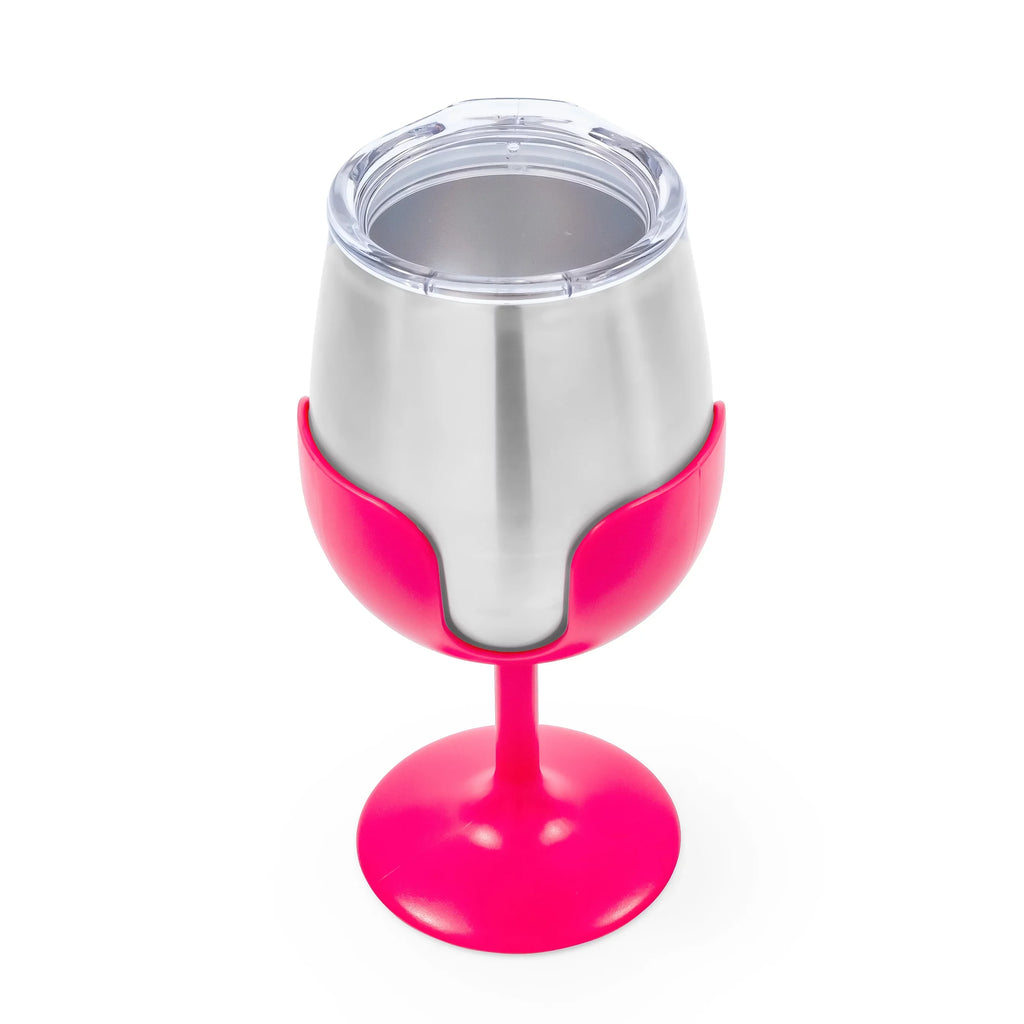 Insulated 4 8oz in at | Life (53068) Stainless Construction, Campsite Kitchen is the Comes and Removable a Better Wine Tumblers Colorful Camco a dimension Vacuum 18/8 Stems, Features Grade Steel
