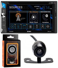 Magnet CAM570 Absolute Phone with Receiver Front + 6.2" Input Car CDR6221 License Holder Bluetooth, Jensen Camera LCD USB Multimedia Rare Plate Touchscreen +