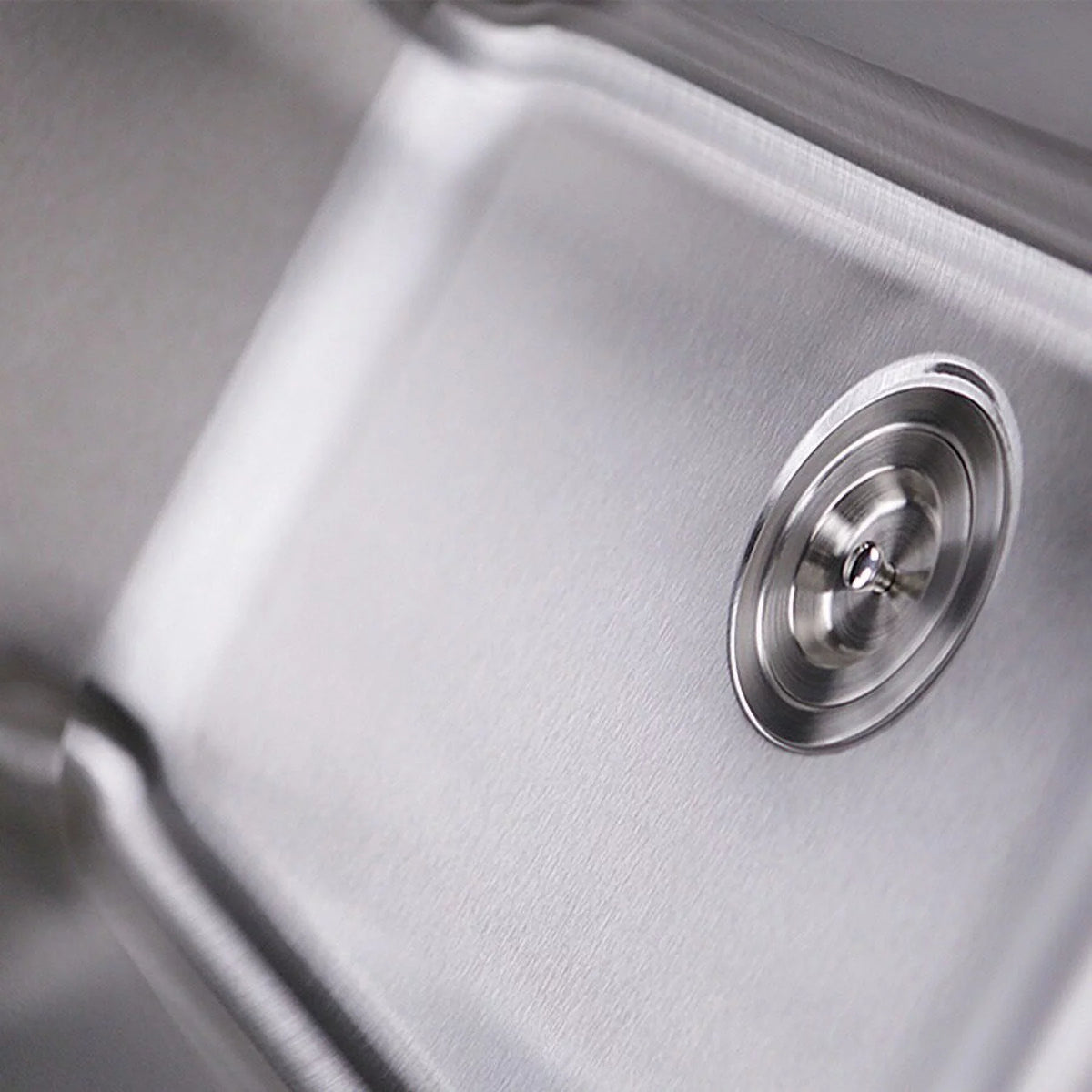 Steel Single 33-inch Drop-in Kitchen Stainless Sink Bowl