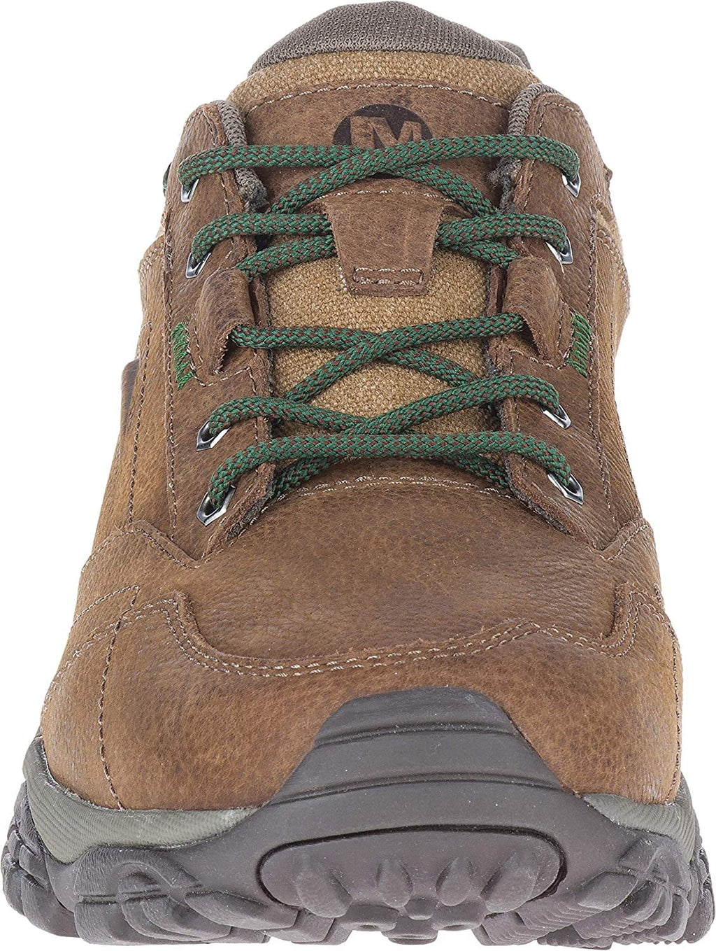 '- Adventure Earth Lace Mens Hiking Green Merrell Shoes - 9.5 Moab