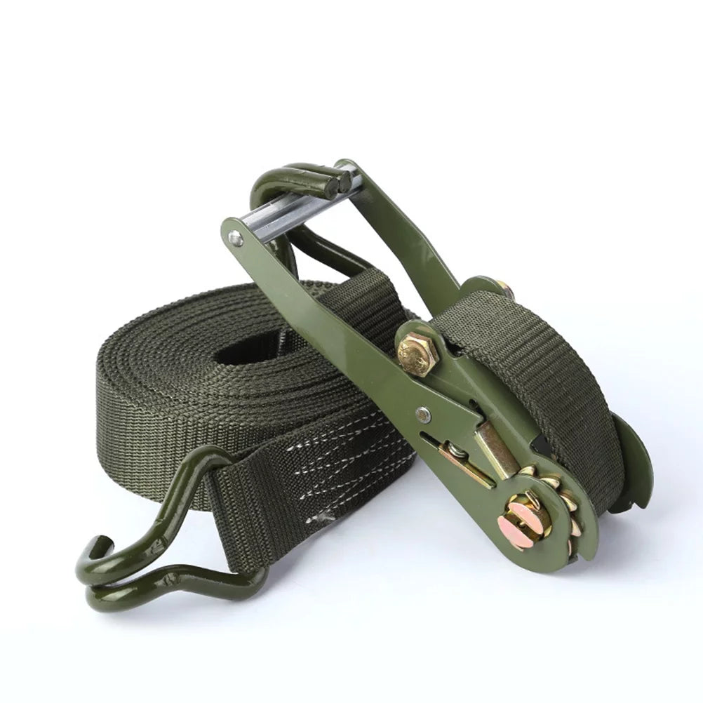 1 Ratchet Belt Motorcycle Length Truck of Luggage Tie 6M Set Straps Cargo Straps Etereauty Bundling Down