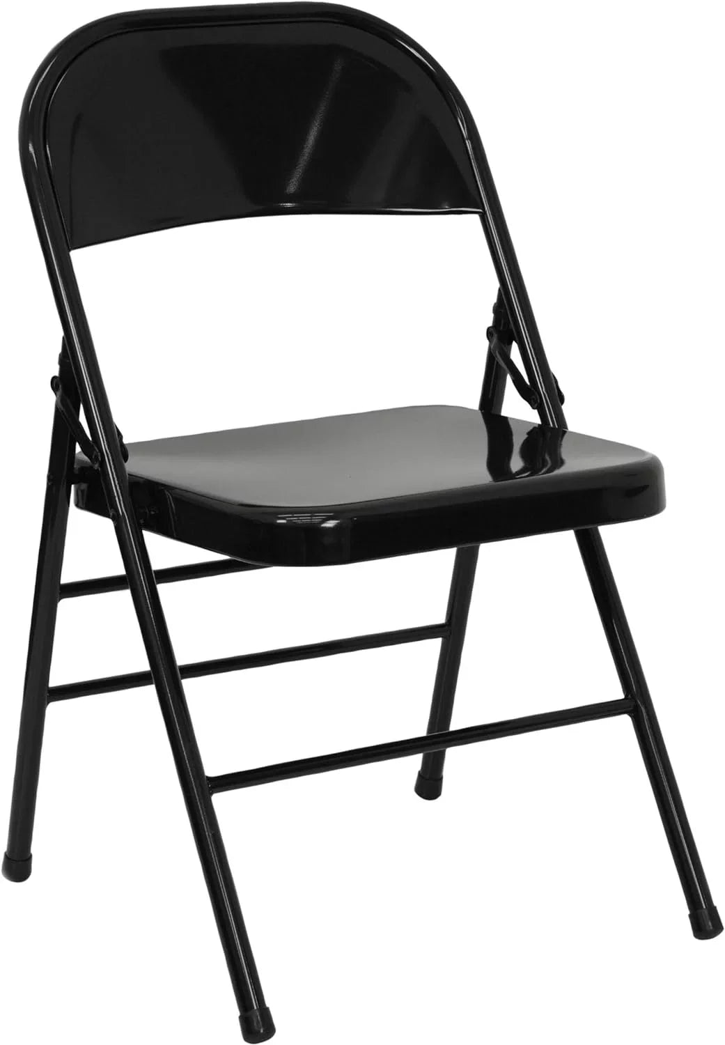 Metal Chair Folding Series Triple Double & Hinged HERCULES Braced Gray