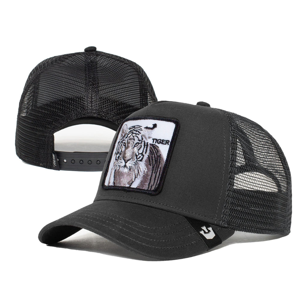 One Farm Tiger), Snapback Bros. (White Original Trucker Adjustable Hat, dimension Goorin Black The Unisex