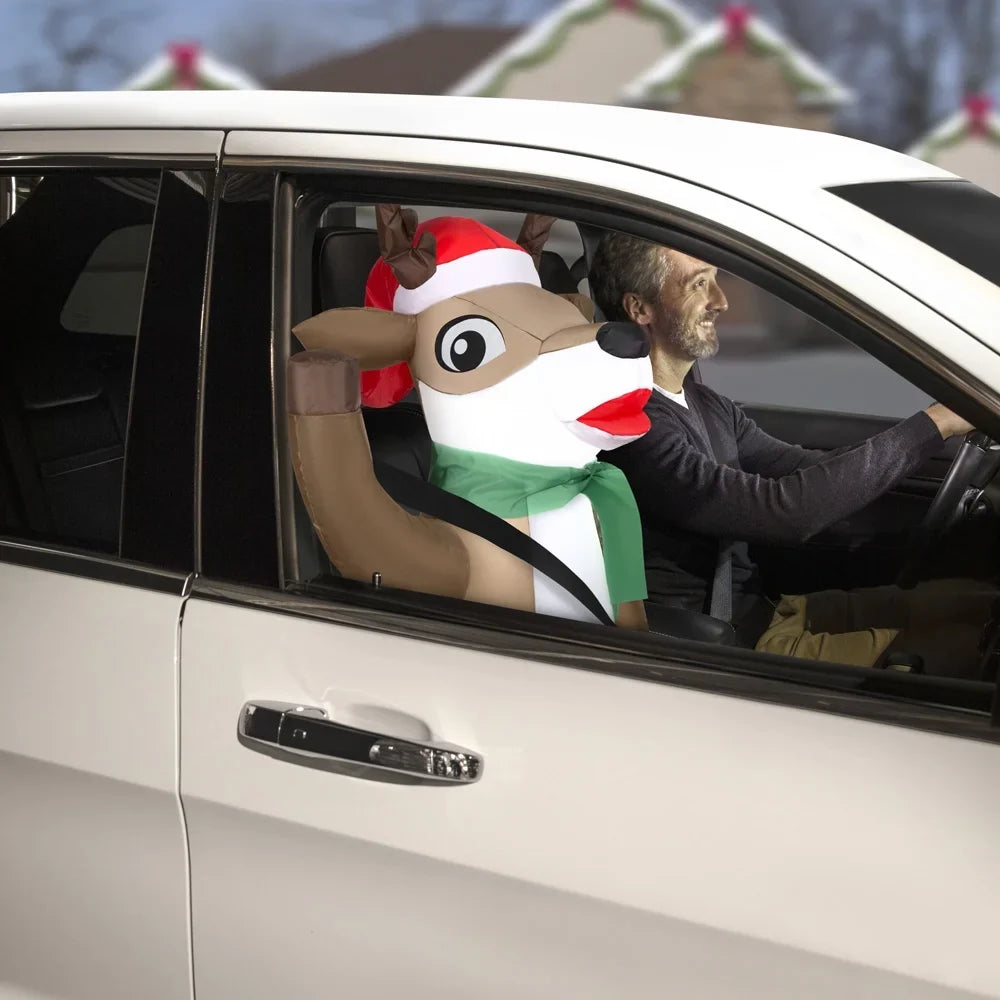 Inflatables Airblown Buddy. Car Reindeer