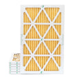 14x24x1 Filters MERV by Pleated x Pack of Actual 11 dimension: Air 23-1/2 x 7/8 Glasfloss. 13-1/2 6