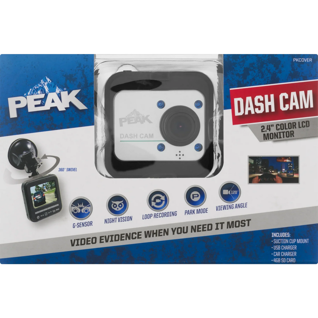 PEAK CT Dash Cam, 1.0