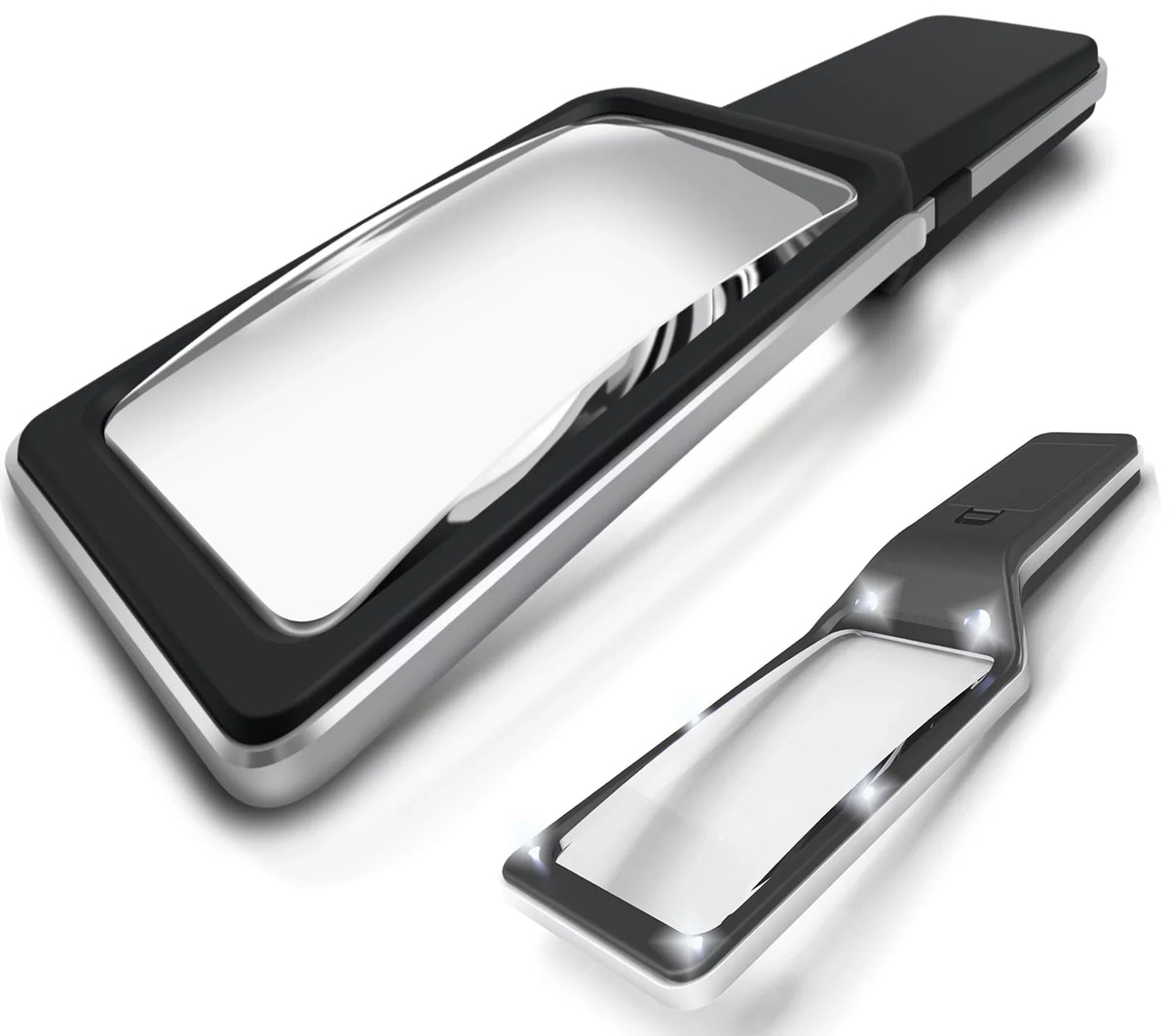 Fonts, Dimmable for & Large Vision with Fully Lit Viewing Low Small Degeneration [10 Glass LEDs]-Evenly 4X Macular Best Anti-Glare Area-The Magnifying Reading Lighted Seniors, Magnifier