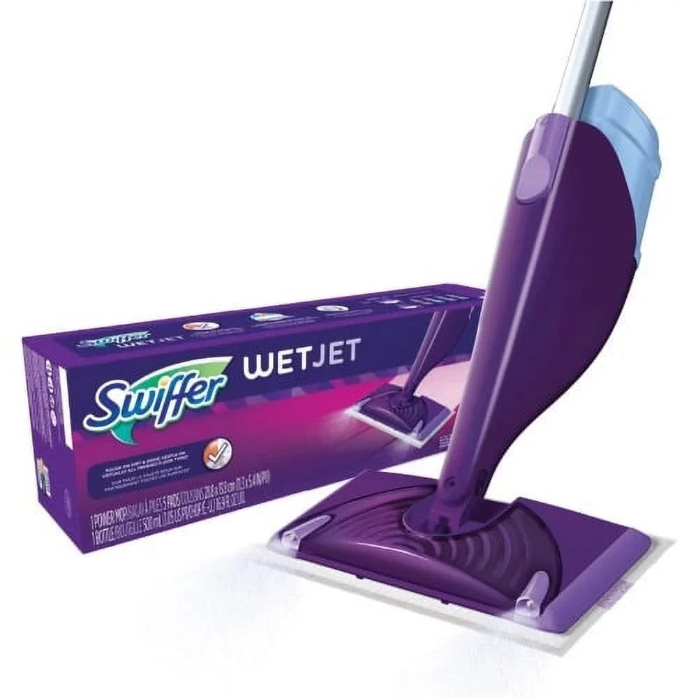 Mopping WetJet Swiffer Kit