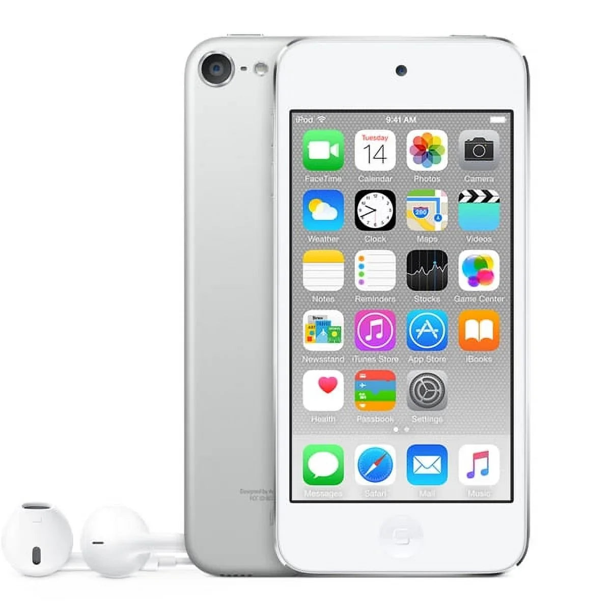 Gen) - 6 - (2015) Silver iPod 32GB Restored Touch (6th (Refurbished)