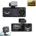 Video Dash HD Camera Recorder G-sensor Car Lens Front/Rear/Inside 1080P Cam G·PEH Dual