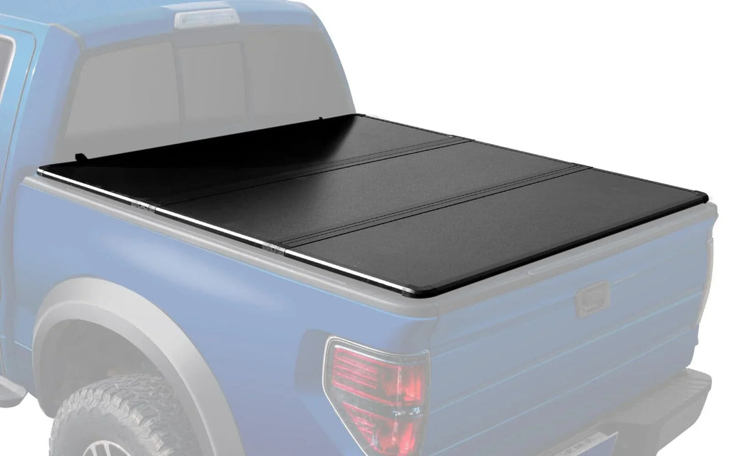 Hard Fleetside Pickup Tonneau Bed Dodge 2009-2023 with Compatible Cover Tri-Fold Truck 1500 5.7Ft Ram