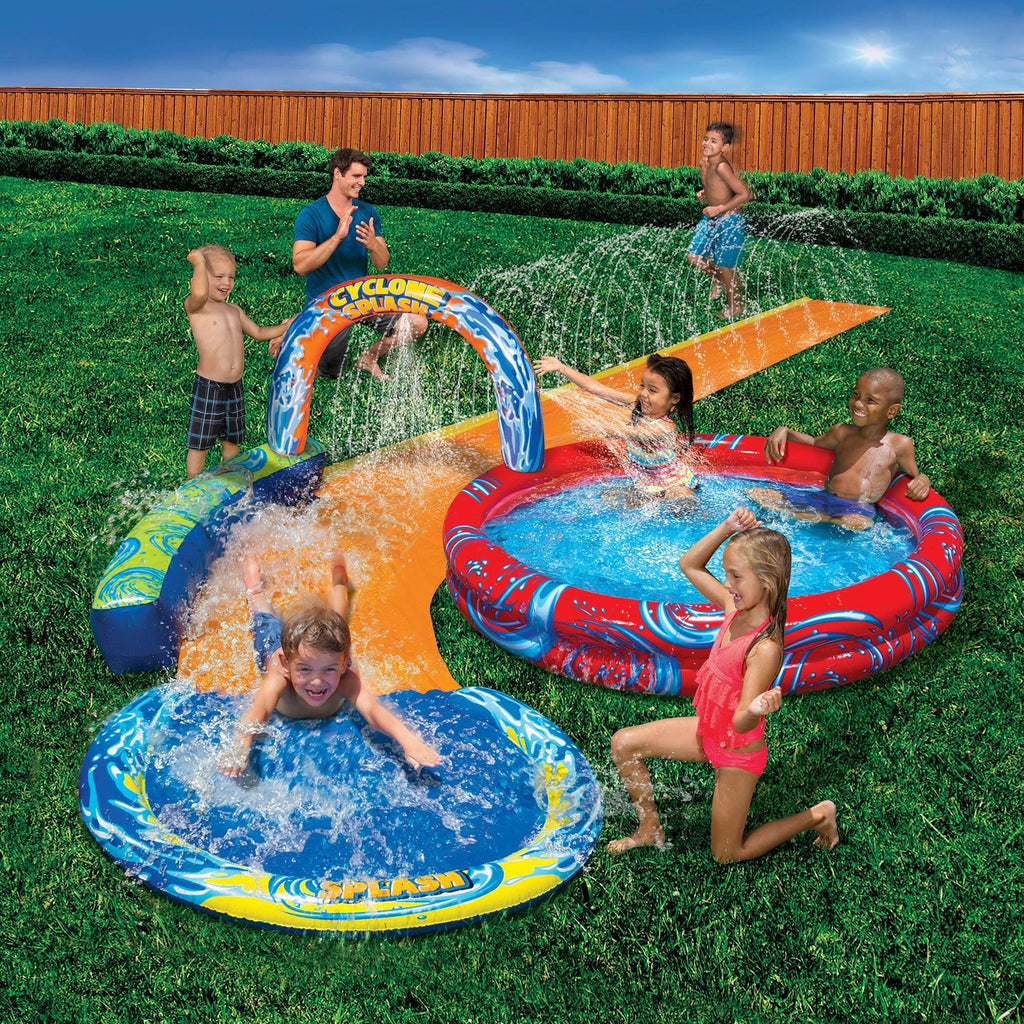 Banzai Bumpers Gloves Inflatable Splash Pack Pool & and Cyclone Battle Bop