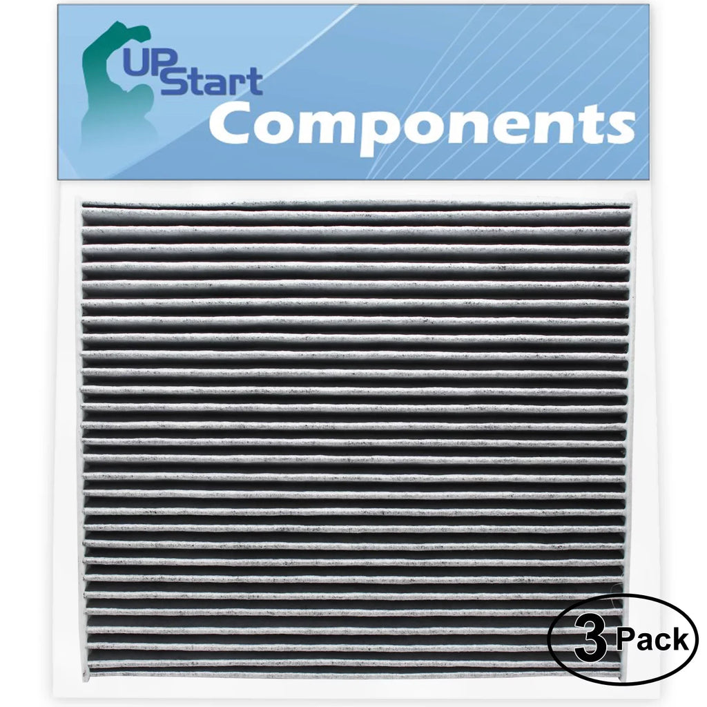 Carbon, 2TF79-AQ000 Filter Replacement Cabin Activated Air 3-Pack - for Car/Automotive KIA ACF-11178 for