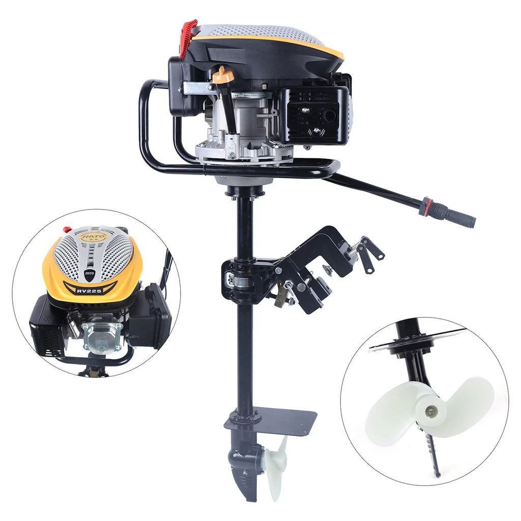 Ignition Fishing Motor Cooling 4 9 Duty with Miumaeov CC Marine Engine Single r/min HP TAS System Engine Cylinder Boat Boat Heavy 3600 Engine Stroke Air 225 Outboard