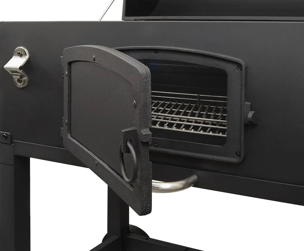 Heavy-Duty Charcoal Black X-Large Grill,