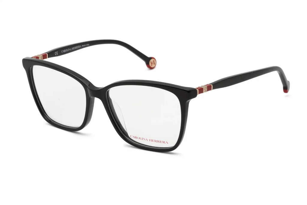 CH-VHE879-0700-54 15mm Eyeglasses Black CAROLINA HERRERA dimension 54mm 140mm