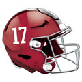 24'' Tide Helmet Alabama Cutout Authentic Crimson