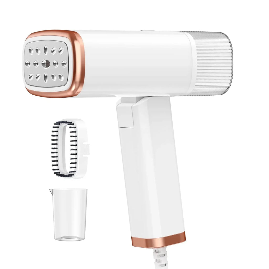 120ML Steamer Portable up Electric Travel Brush 1000W 30S apparel with White Remover iMounTEK Heat Steamer Garments for Wrinkles Tank, Foldable Handheld liquid