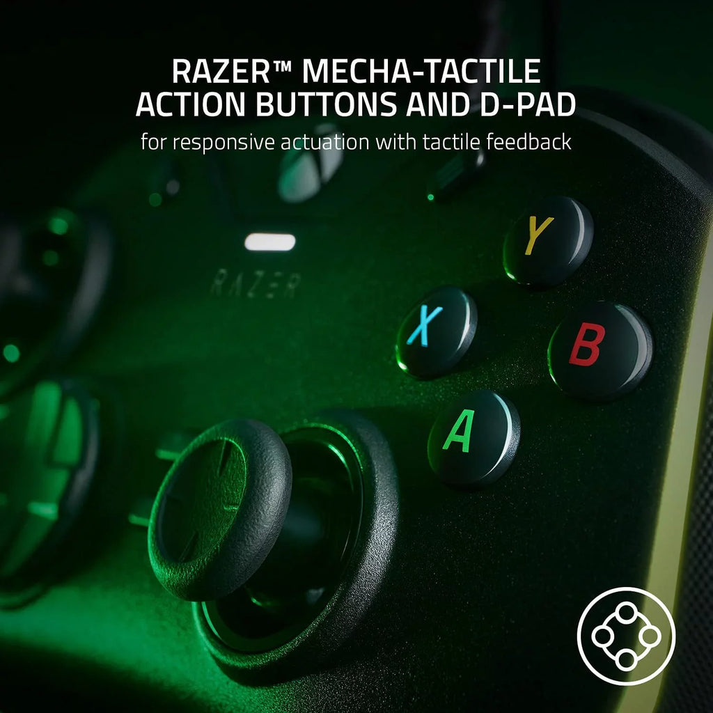 '- Remappable with kit Controller Xbox Wolverine Razer With Black V2 One, Electric Wired Series Bolt for X|S, Axtion Front-Facing Bundle Xbox PC Gaming Cleaning Like - Buttons New