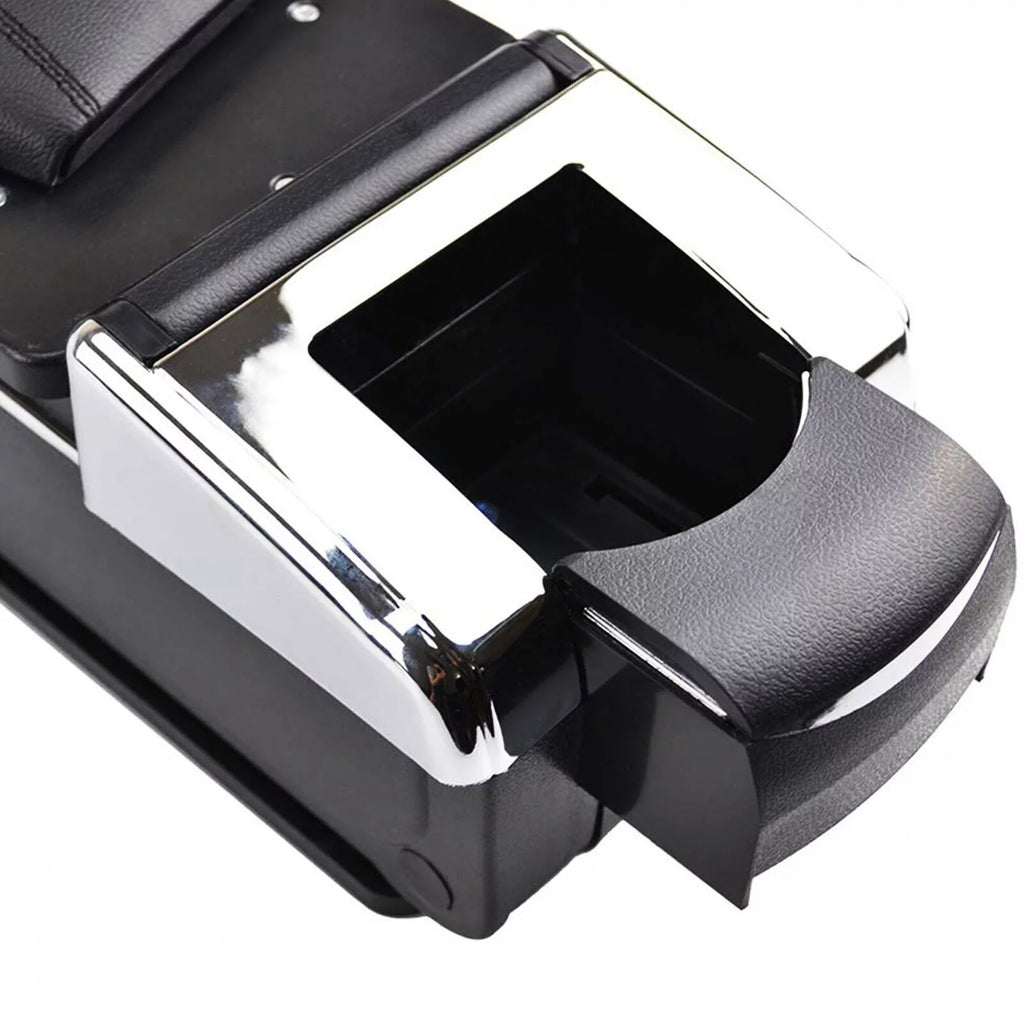 Box Armrest Storage Rest For Container Nissan Console Center Arm Versa/Tiida/Latio ZhdnBhnos Black 2007-2011 Rotatable Holder Car