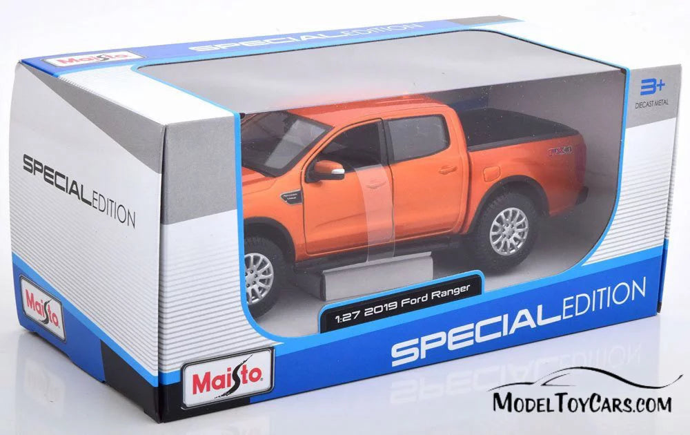 Orange Diecast 31521OR - Copper Toy Car Model Maisto 1/27 Ranger, 2019 scale -