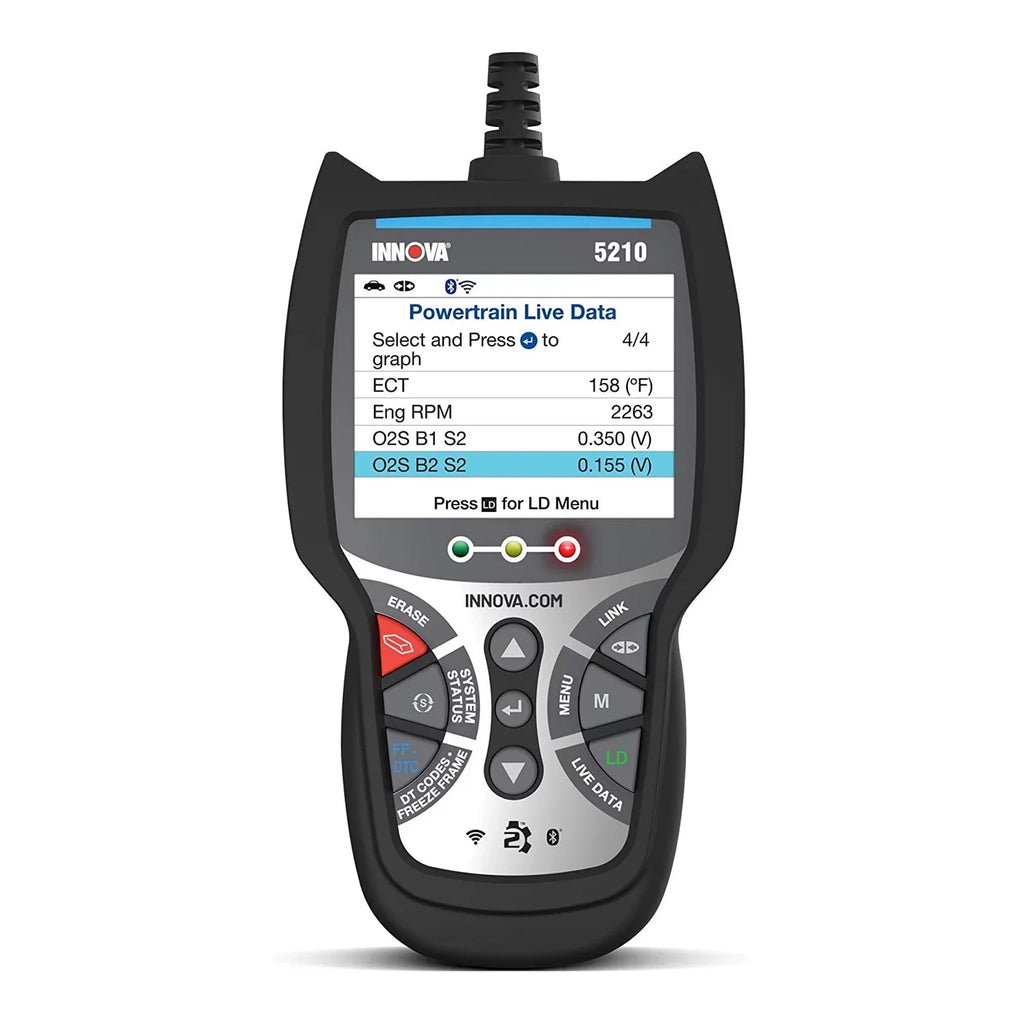 CarScan Reader Tool Diagnostic Automotive 5210 INNOVA Bluetooth Code Advisor