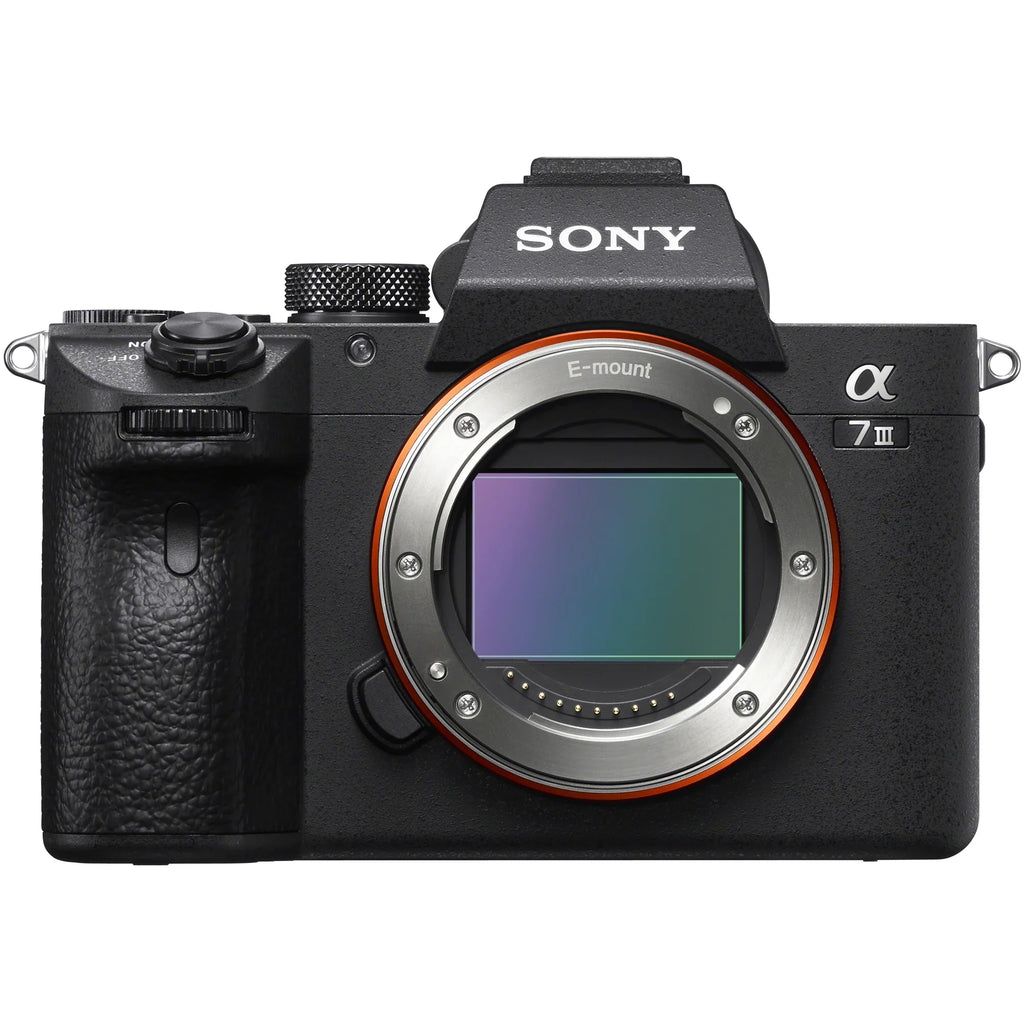Frame 64GB Camera F3.5-5.6 Gear 28-70mm + a7 Body OSS Content Lens Charger Battery Backpack III + Double Photography Creator External Kit with Full ILCE-7M3K/B Deco Bundle Mirrorless with Card