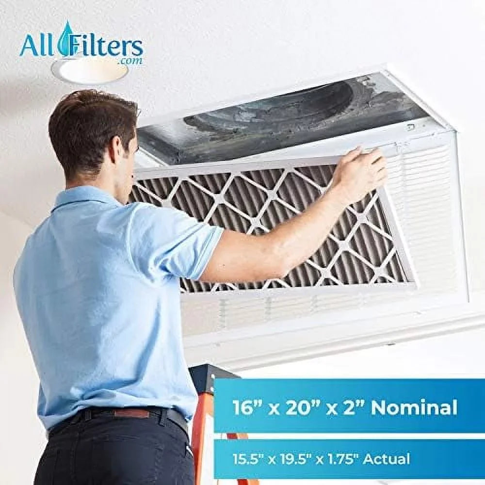 11 - made in filters (6 pleated 16x20x2 air merv pack)