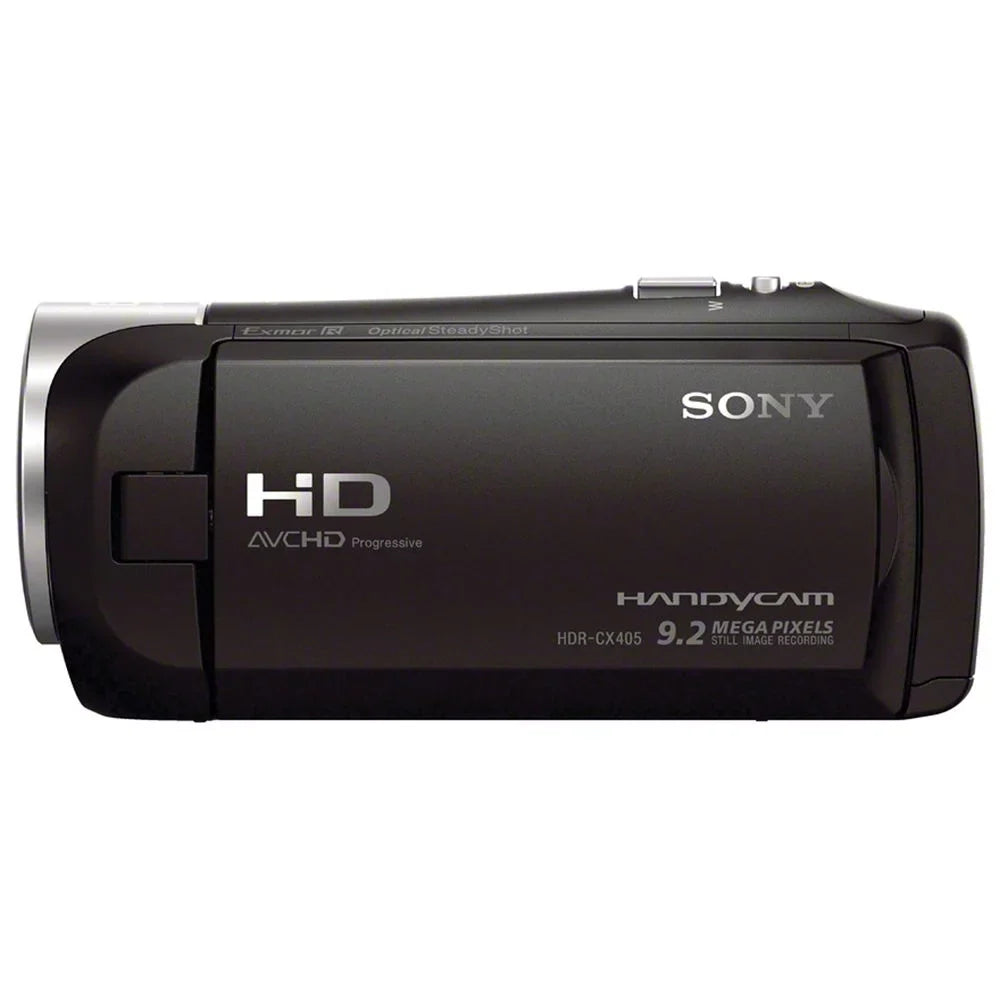 Handycam 1 Battery Extra -64GB HDR-CX405 Kit Warranty +Tripod Yr HD + +