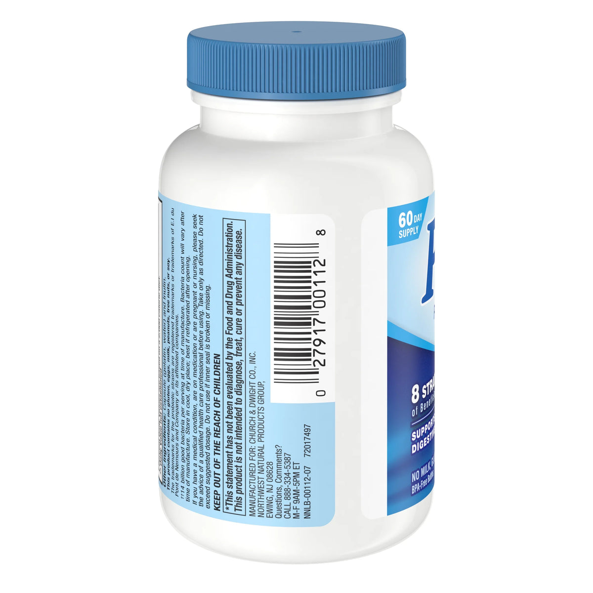 PB 8 capsules Acidophilus, Pro-Biotic 4 Pack 120 each
