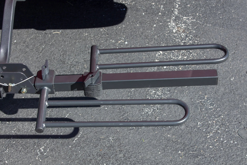 lbs. Tough Hitch-Mount Foldable Rack 2-Bike Capacity 80 Platform Hyper Car 10104071