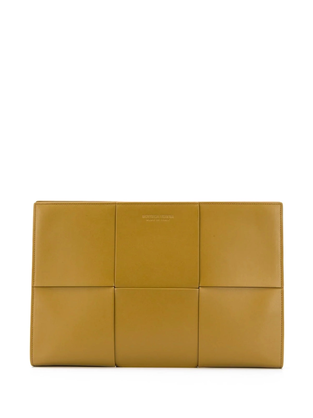 Women's Brown Woven VENETA Strapless Leather BOTTEGA
