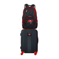 2-Piece Luggage Set Backpack Buccaneers Bay and Tampa NFL