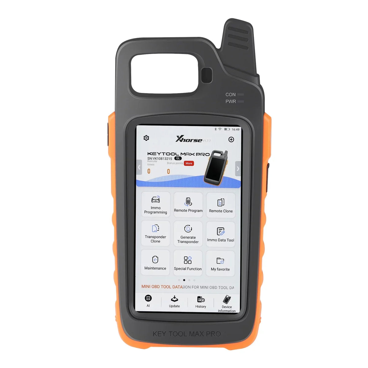MINI Pro OBD Max Xhorse Key Tool With VVDI Tool