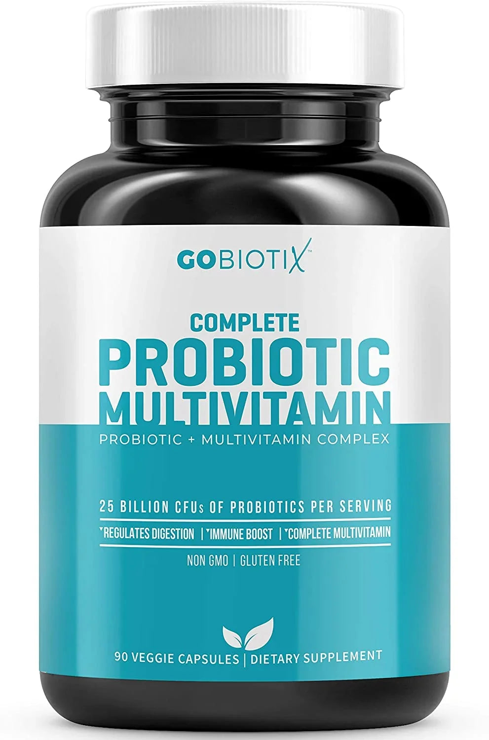Men for | Digestive 25 | GoBiotix Veggie Free Women ? Health, Billion Flora 90 | Boost &amp; C Gluten with Immune Multivitamin Multivitamin | Probiotic Daily Probiotics &amp; Probiotic CFU