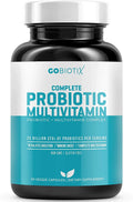 Men for | Digestive 25 | GoBiotix Veggie Free Women ? Health, Billion Flora 90 | Boost &amp; C Gluten with Immune Multivitamin Multivitamin | Probiotic Daily Probiotics &amp; Probiotic CFU