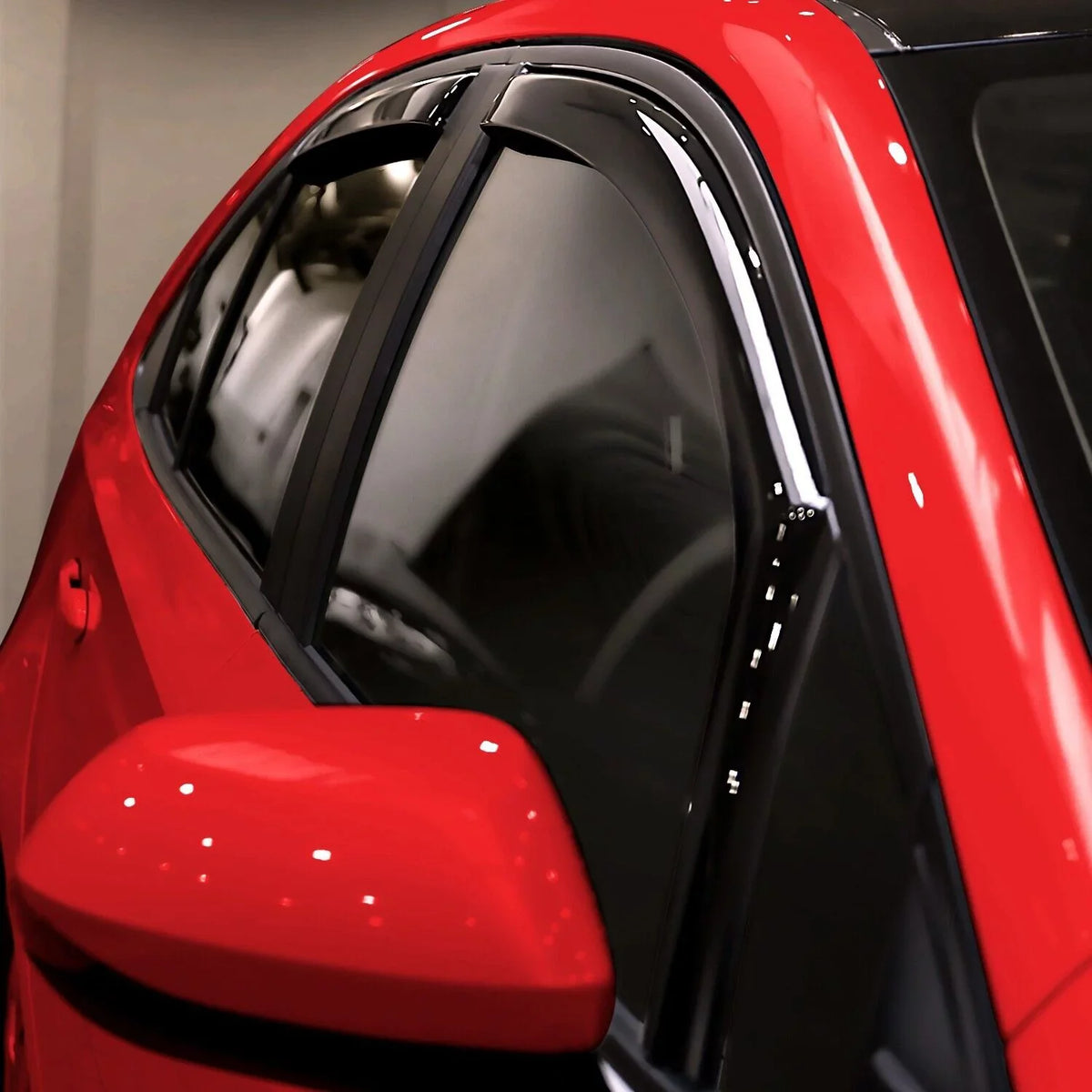 Rain Window Deflectors, Glass 200521 Pieces Durable in-Channel - Visors, Corolla for Guards 4 Voron 2020-2024 Window Vent Sedan, Extra Toyota