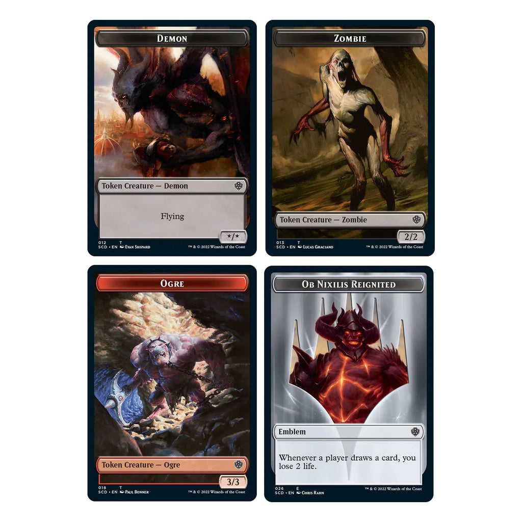 – Deck The Incarnate (Black-Red) Chaos Magic: Commander Starter Gathering