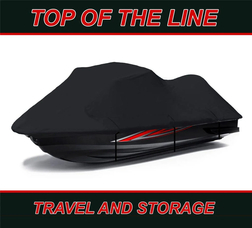 600D JET Virage Polaris Cover SKI 2002 Compatible BLACK for 2001 TXi PWC