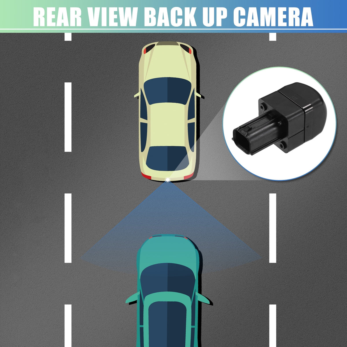 ES View Assist Back 350 Camera Up Rear Camera Rear for Lexus 1pcs Park Reverse 2020-2021