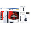 Black Bundle Charging with Duty 5 Station 3D Headset, Warfare Pulse Modern USB Disc MicroSD Call 3 Slim Wireless of PlayStation Gaming Card Reader and
