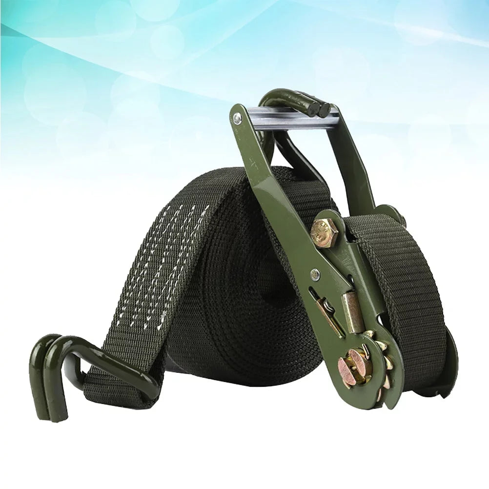 1 Ratchet Belt Motorcycle Length Truck of Luggage Tie 6M Set Straps Cargo Straps Etereauty Bundling Down