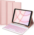 Pencil Pink Keyboard Air for iPad iPad Case Gen Holder Keyboard 5th Kvago 2022 Built-in Bluetooth