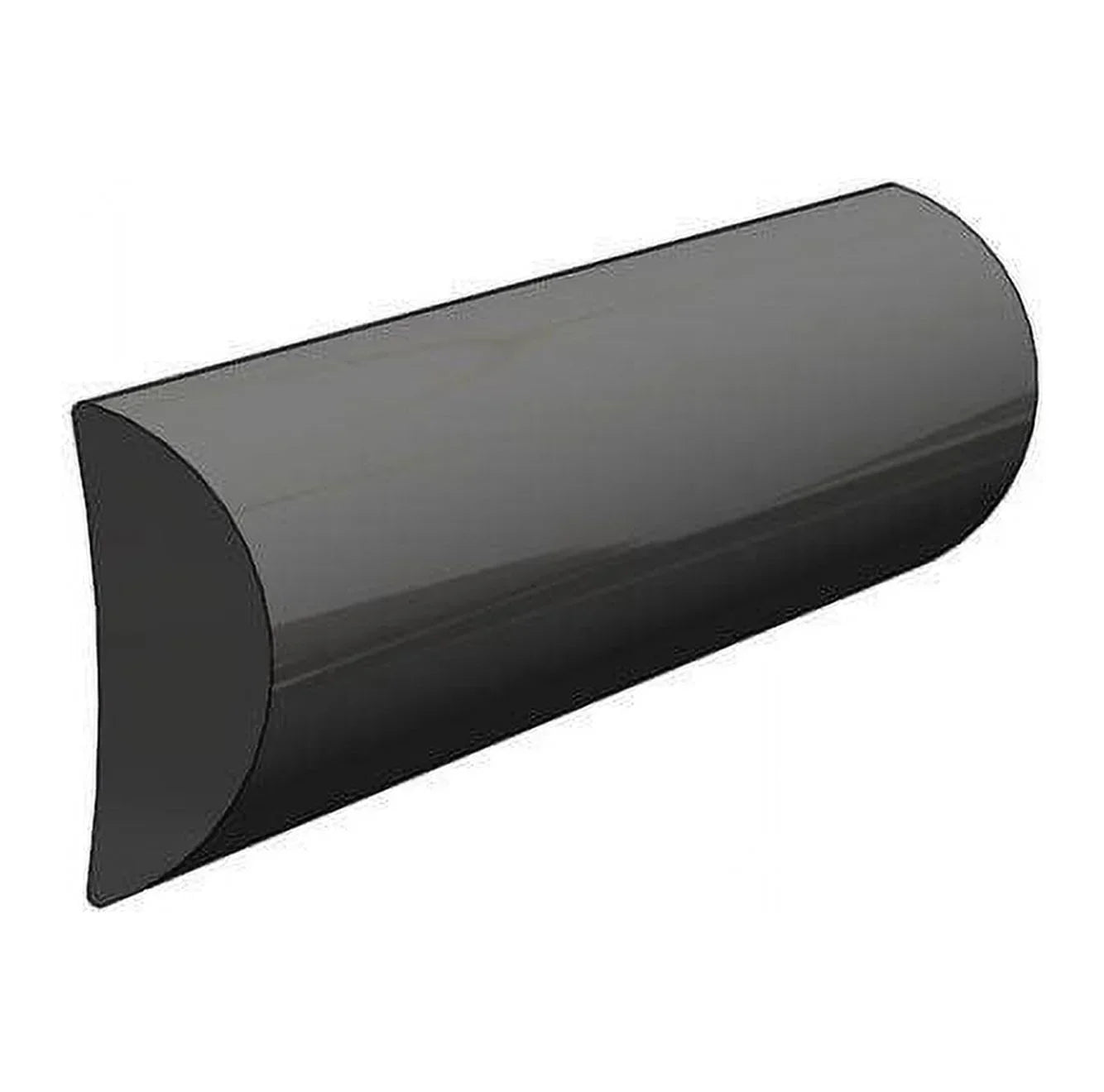 Black V21-0460BKA20 3/8"W Marine 20'L 1"H Rigid x Taco Rub Rail x Vinyl