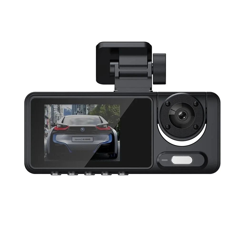 Video Dash HD Camera Recorder G-sensor Car Lens Front/Rear/Inside 1080P Cam G·PEH Dual